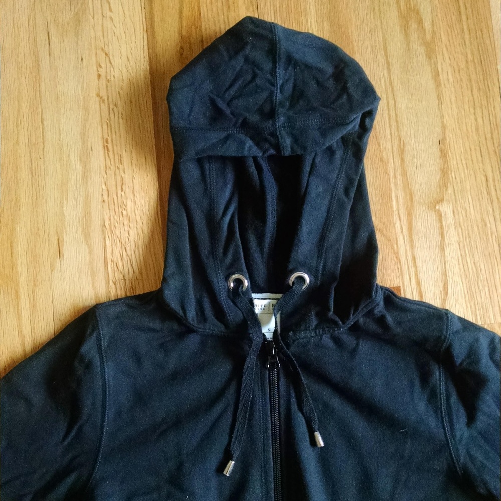 Short sleeve hooded sweat jacket size S - Picture 2 of 7